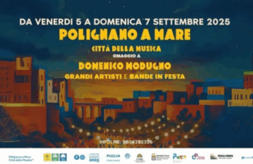 Polignano a Mare città della musica: omaggio a Domenico Modugno