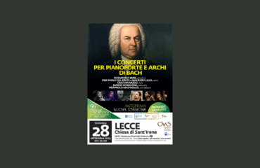 56^ Stagione Concertistica – I concerti per pianoforte e archi di J. S. Bach